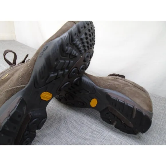 Suede Vibram Gore-Tex Shoes Asolo Men's Size 10.5 Brown Madison GV Hiking Low