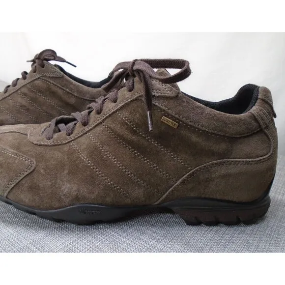 Suede Vibram Gore-Tex Shoes Asolo Men's Size 10.5 Brown Madison GV Hiking Low