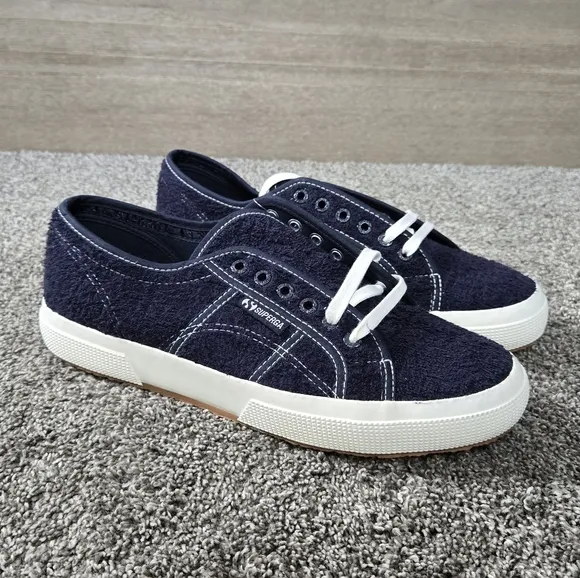 Superga 2750 Cotton Terry Sneakers NEW Womens Size 11