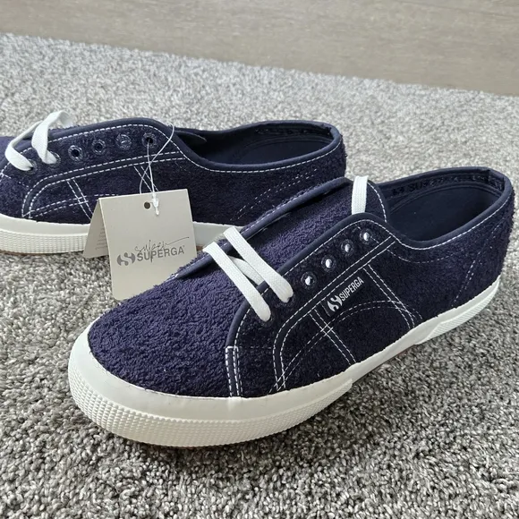 Superga 2750 Cotton Terry Sneakers NEW Womens Size 11