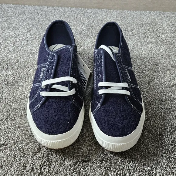 Superga 2750 Cotton Terry Sneakers NEW Womens Size 11