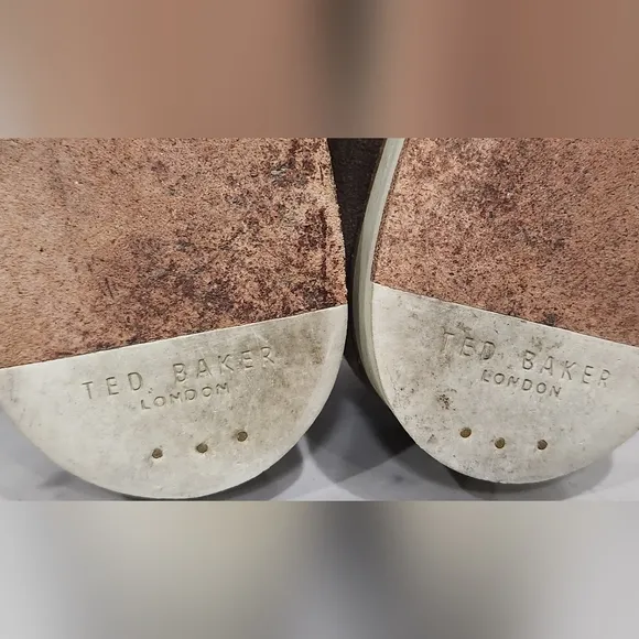 Ted Baker London brown suede shoes men's size 9