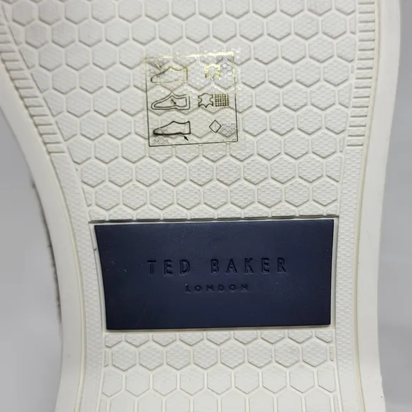 Ted Baker London Men’s Low Top Suede Boat Shoes  US 11 EU 444 Sand Lace Up New