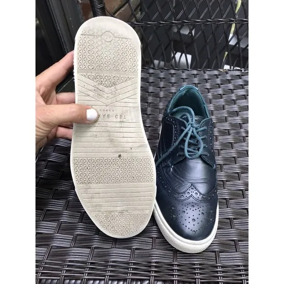 Ted Baker Rachet Brogue wing tip Sneakers men us 7 uk 6 eu 40 Shoes Leather