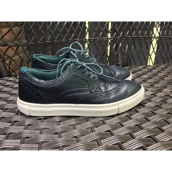 Ted Baker Rachet Brogue wing tip Sneakers men us 7 uk 6 eu 40 Shoes Leather