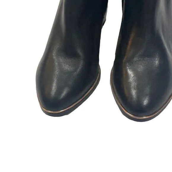 Ted Baker London Leather Ankle Boot Size 37.5