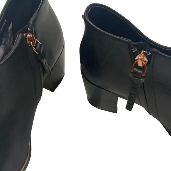 Ted Baker London Leather Ankle Boot Size 37.5