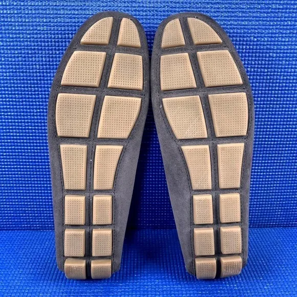 The Men`s Store At Bloomingdale`s PENNY DRIVER Men Size 8M Suede Loafers 104620