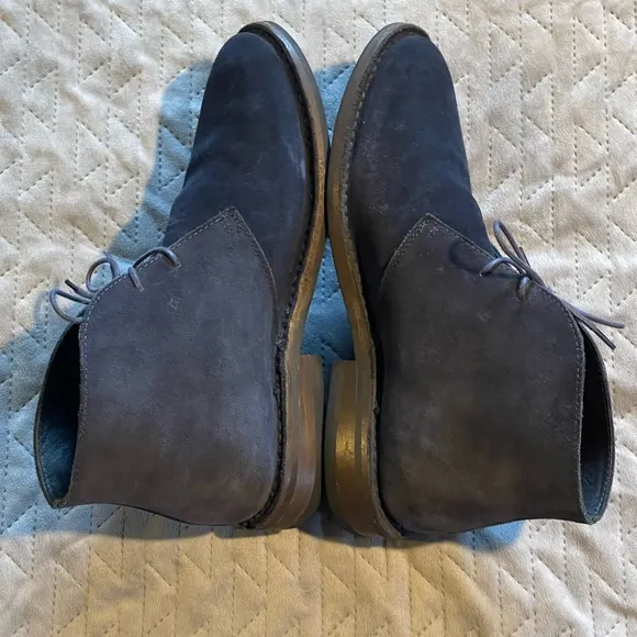 Thursday boot co blue‎ suede shoes men’s size 7.5 pre-owned condition