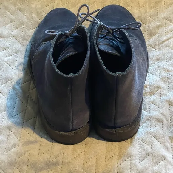 Thursday boot co blue‎ suede shoes men’s size 7.5 pre-owned condition