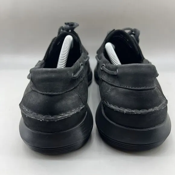 Thursday boots Handsewn Runner Boat Shoes Men Size 11 Black Comfort Extra Light