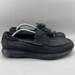 Thursday boots Handsewn Runner Boat Shoes Men Size 11 Black Comfort Extra Light