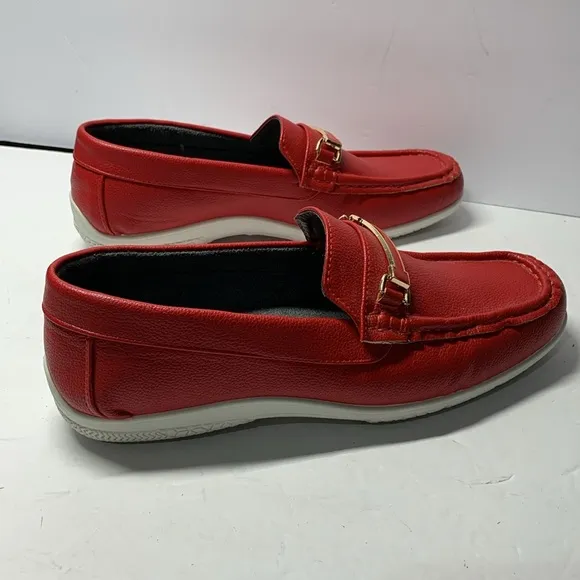 Tim Evans, England Loafers Red size 8 New