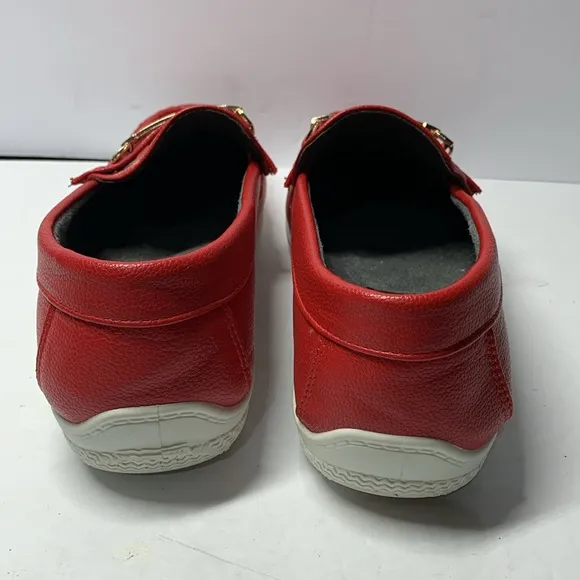 Tim Evans, England Loafers Red size 8 New