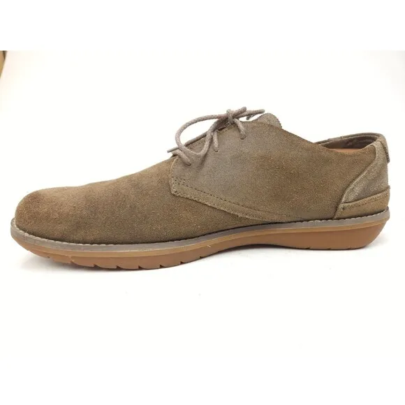 Timberland 5252A Front Country Taupe Suede 3-Eye plain Travel Shoes Men's US 13