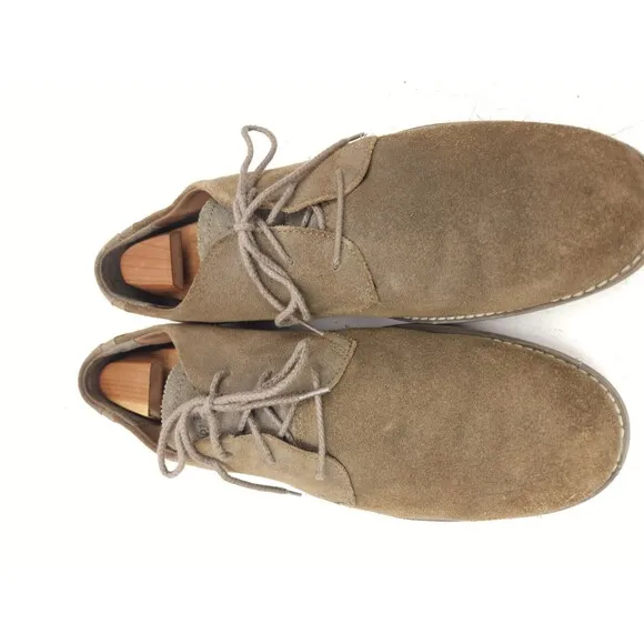 Timberland 5252A Front Country Taupe Suede 3-Eye plain Travel Shoes Men's US 13