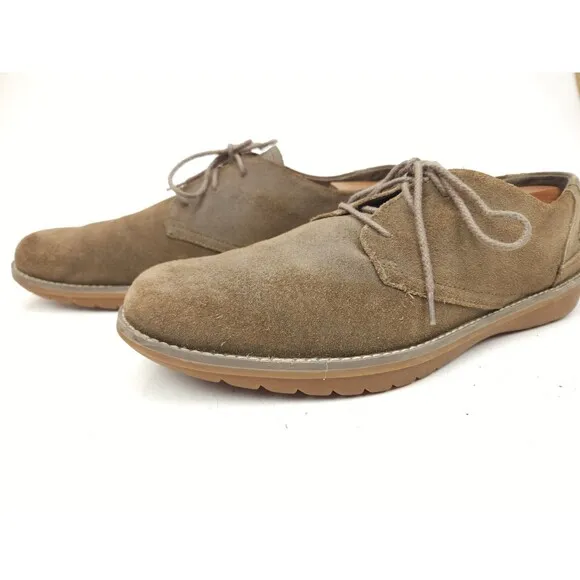 Timberland 5252A Front Country Taupe Suede 3-Eye plain Travel Shoes Men's US 13