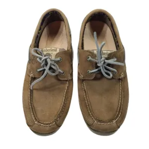 Timberland Boat Shoes Earthkeepers Kia Wah Bay 2 Eyelet Leather, Size 8.5