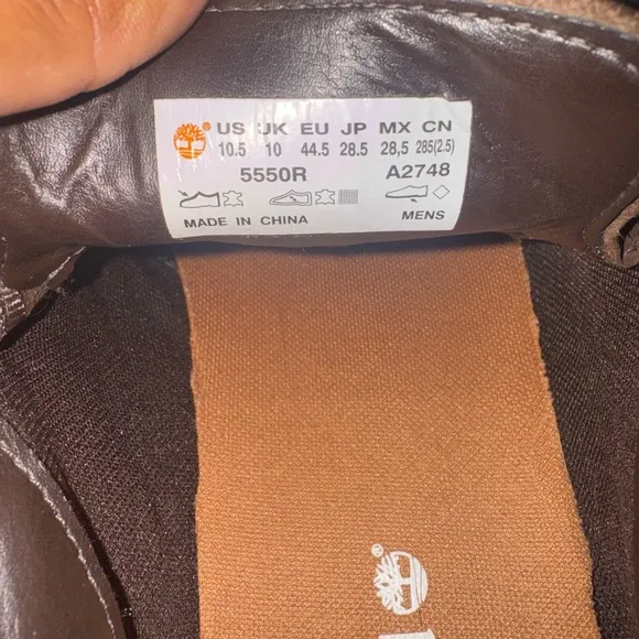 Timberland Brown Suede Derby Oxfords