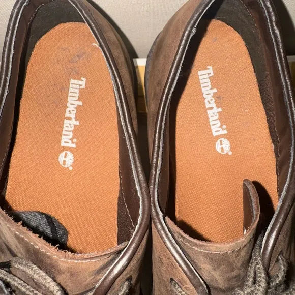 Timberland Brown Suede Derby Oxfords