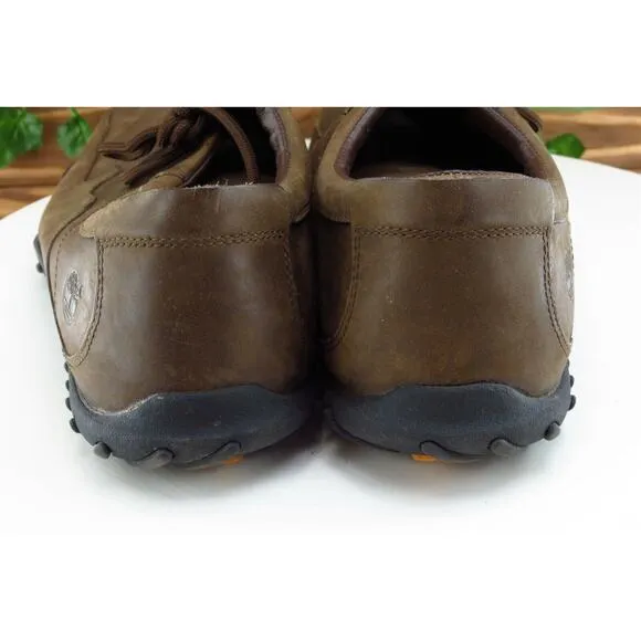Timberland Shoes Sz 9 W‎ Brown Oxford Leather Men