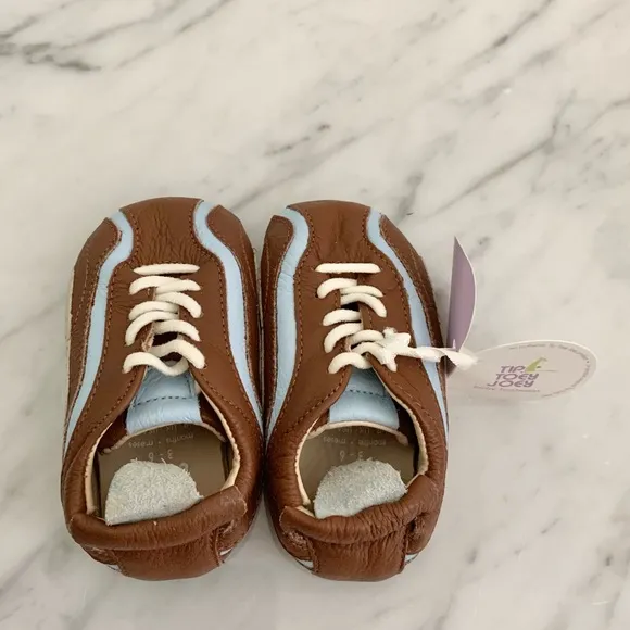 Tip Toey Joey Leather Baby 3-6 Months Shoes NWT