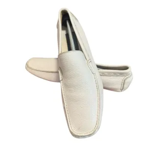 To Boot New York Adam Derrick Men's Size 13 White Driving Shoes Moccasins Rare