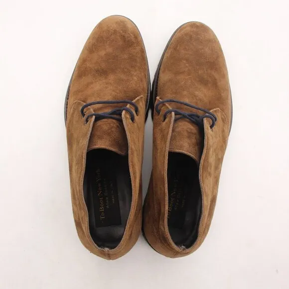 To Boot New York Adam Derrick Men's US 9 Brown Suede Leather Chukka Boot Shoes