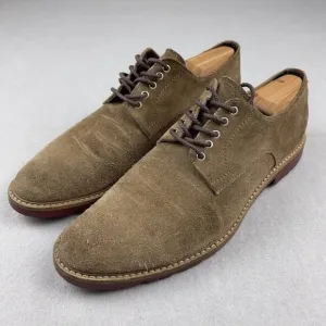 To Boot New York Adam Derrick Tan Oxford Suede Shoes Made in Italy Men’s Size 9