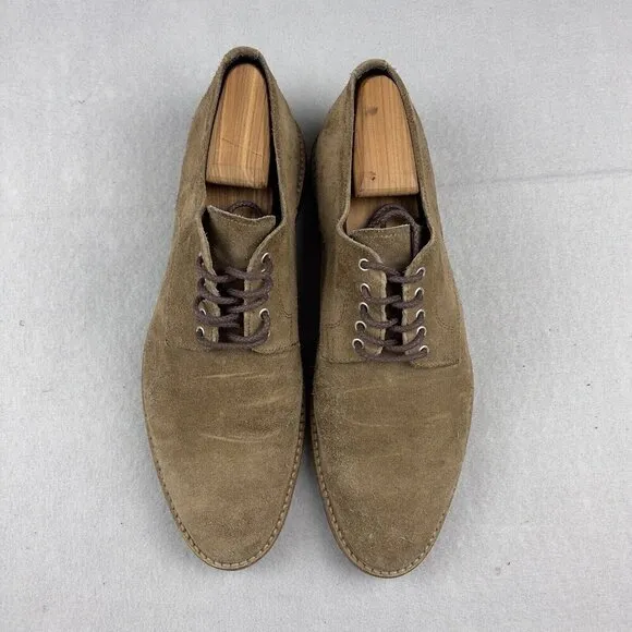 To Boot New York Adam Derrick Tan Oxford Suede Shoes Made in Italy Men’s Size 9