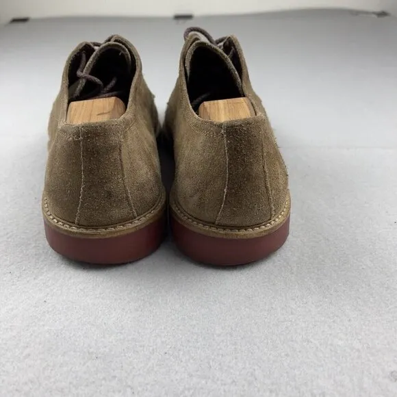 To Boot New York Adam Derrick Tan Oxford Suede Shoes Made in Italy Men’s Size 9