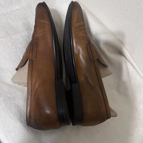 TO BOOT NEW YORK dress shoes ADAM DERRICK LOAFERS Men's 13 M Italy
