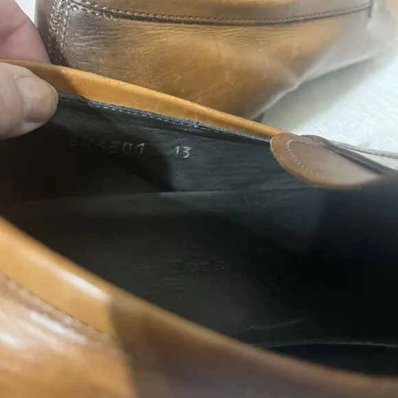 TO BOOT NEW YORK dress shoes ADAM DERRICK LOAFERS Men's 13 M Italy