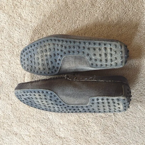 Tod,a Men's black jeans Loafers