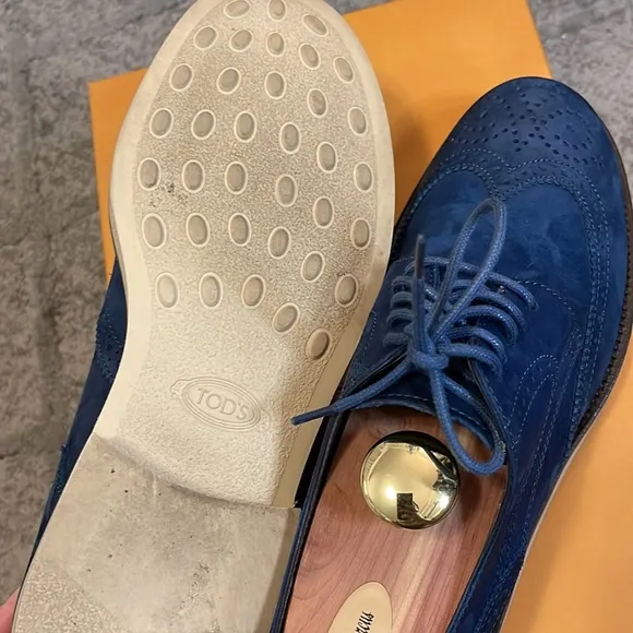TOD'S Lace ups in Suede Oxford Shoes