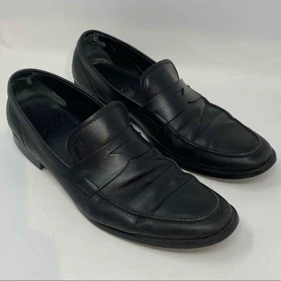 TOD’s Loafers**Black Leather Men Shoes**US 8 $895