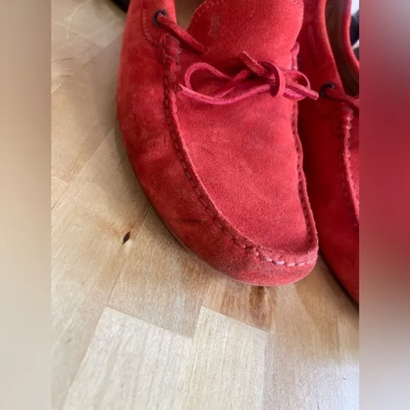 Tods suede leather men shoes