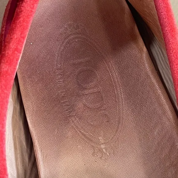 Tods suede leather men shoes