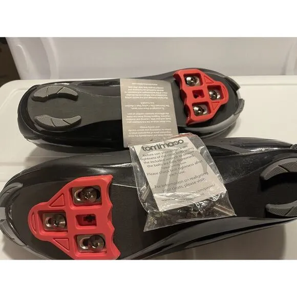 TOMMASO STRADA 100 CLEAT COMPATIBLE ROAD and INDOOR CYCLING SHOES SZ 45-11.5 Men