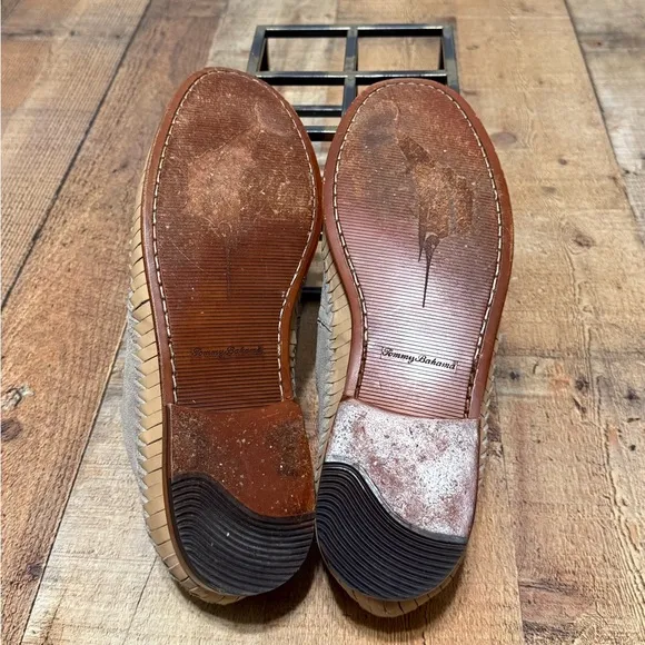 Tommy Bahama Wilkinson Shoe Slip On Suede Leather Loafer Sz 12D