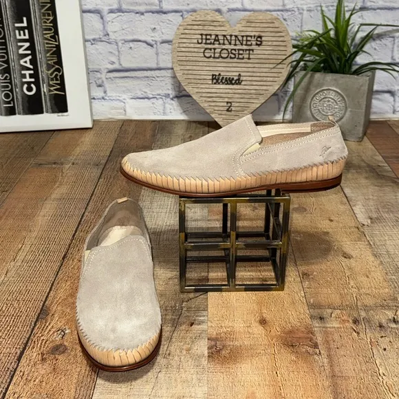 Tommy Bahama Wilkinson Shoe Slip On Suede Leather Loafer Sz 12D