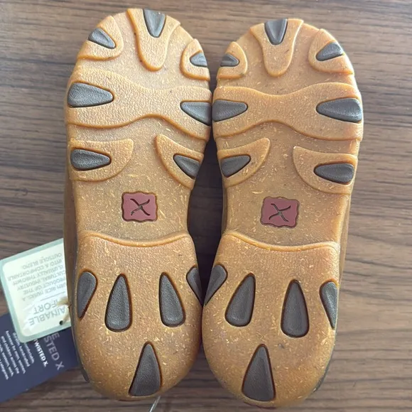 Twisted X Men's Brown Driving Moc Tow Shoes