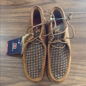 Twisted X Men's Brown Driving Moc Tow Shoes