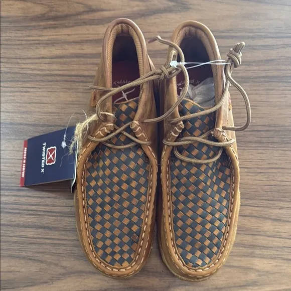 Twisted X Men's Brown Driving Moc Tow Shoes