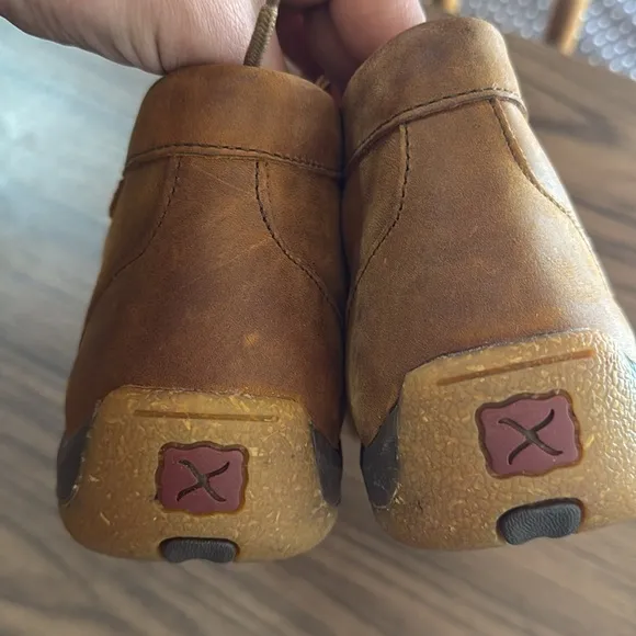 Twisted X Men's Brown Driving Moc Tow Shoes