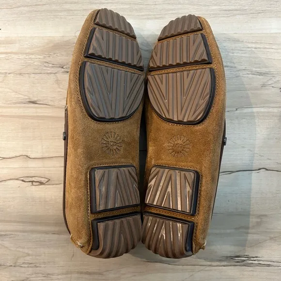 UGG Australia Bel-Air Venetian Moccasins Suede Loafers Shoes Men’s Sz: 8.5