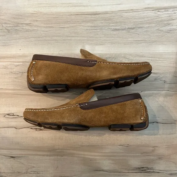 UGG Australia Bel-Air Venetian Moccasins Suede Loafers Shoes Men’s Sz: 8.5