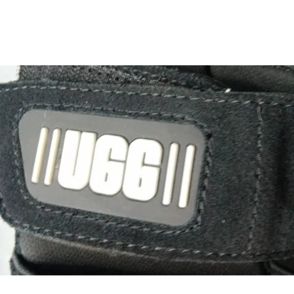 UGG Greer Platform Slide Sandal Women's Size 8.5 Black 1129210