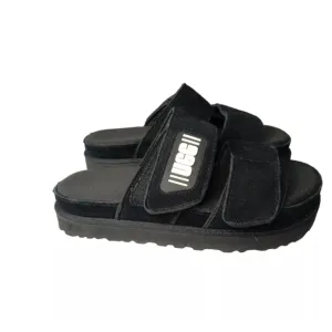 UGG Greer Platform Slide Sandal Women's Size 8.5 Black 1129210