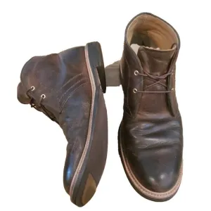 UGG Men's Dagmann Boot Leather Shoes Chukka Ankle Brown Lace Up 10